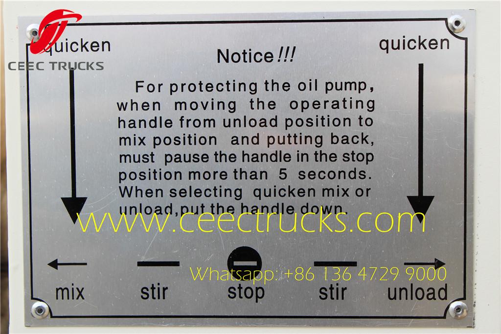 Beiben 14 CBM cement mixer truck Beiben 14 CBM cement mixer truck