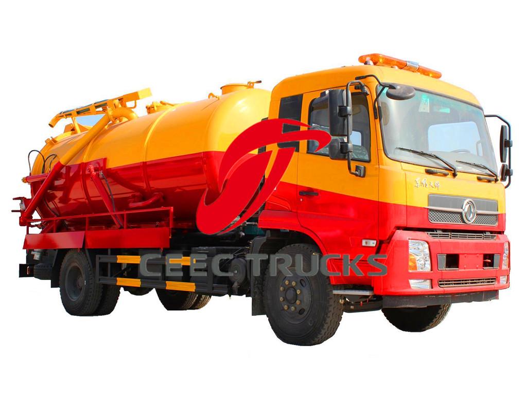 dongfeng 10 CBM cesspit emptier drawing dongfeng 10 CBM cesspit emptier drawing