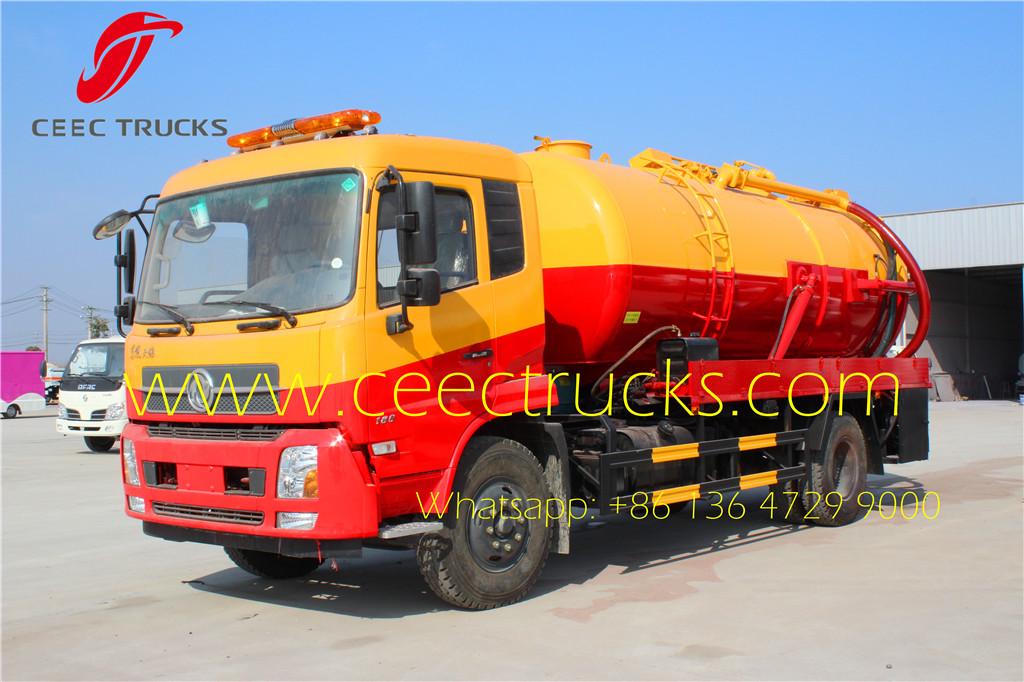 Congo customer choose Dongfeng 10000L vacuum suction trucks advantages Congo customer choose Dongfeng 10000L vacuum suction trucks advantages