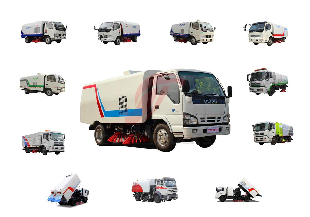 CEEC road sweeper trucks CEEC road sweeper trucks