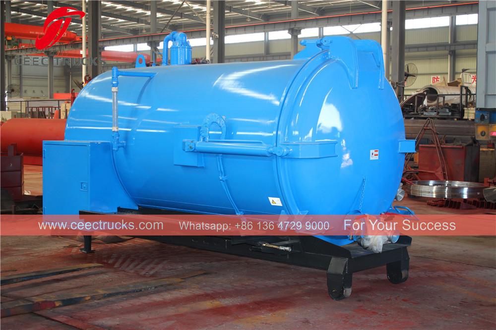 faecal suction truck
