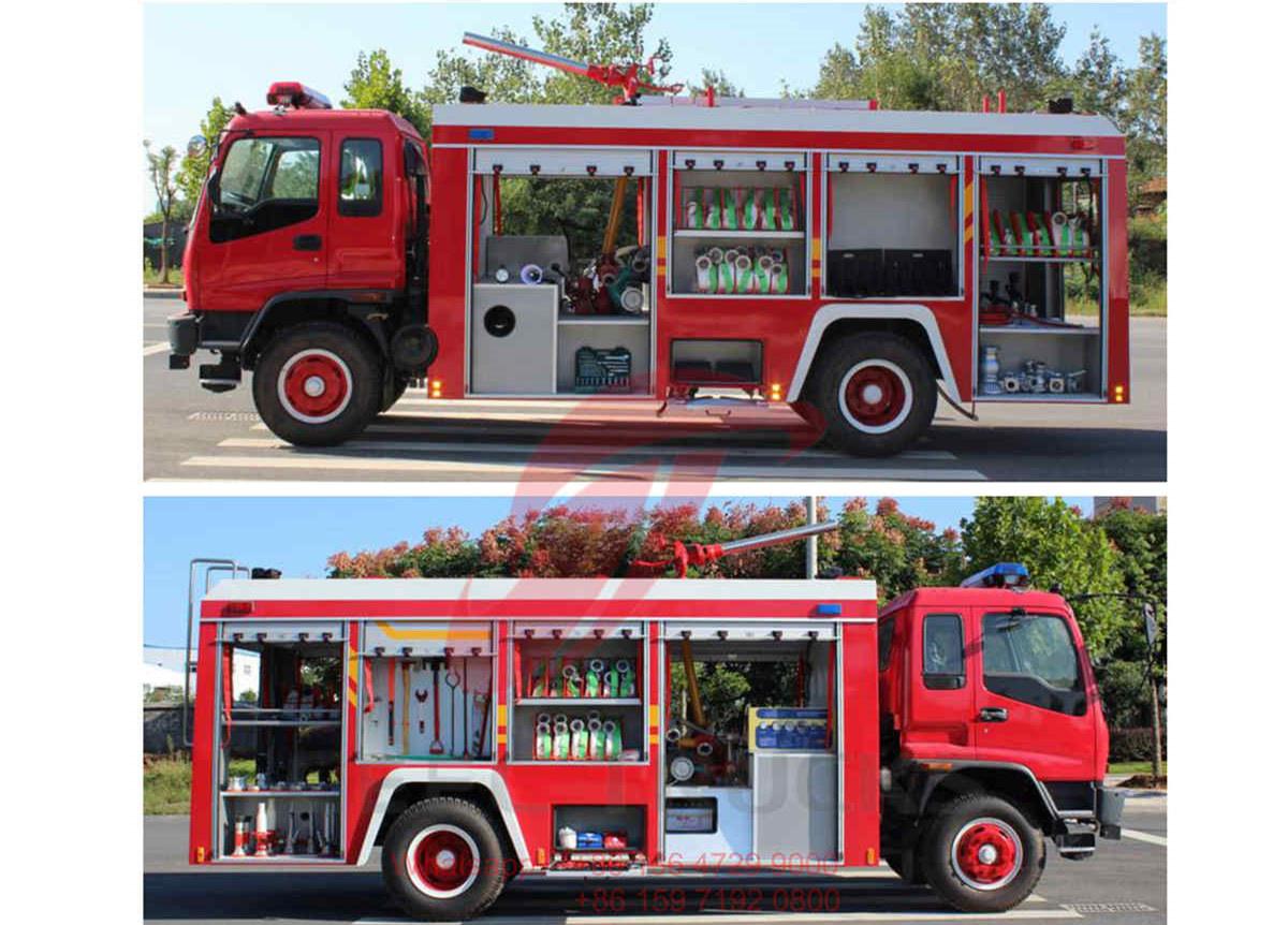 Ameria--ISUZU FVR 5CBM Water & Foam fire fighting truck Ameria--ISUZU FVR 5CBM Water & Foam fire fighting truck
