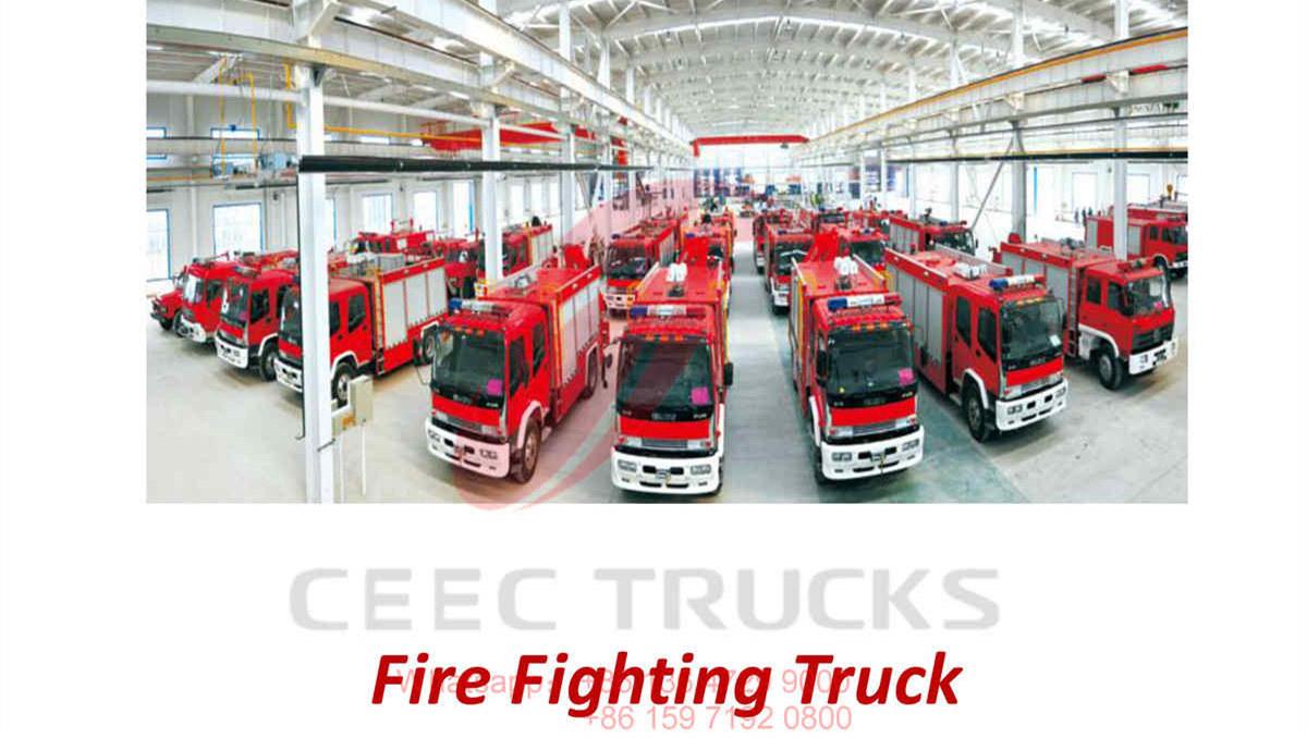 ISUZU FVZ 6000L water & 2000L foam fire truck ISUZU FVZ 6000L water & 2000L foam fire truck