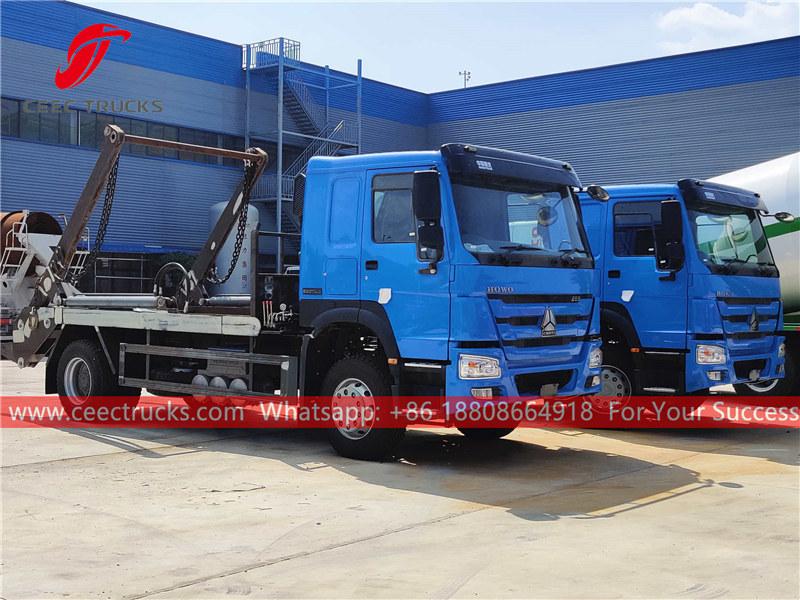 HOWO 6 wheeler RHD skip loader HOWO 6 wheeler RHD skip loader