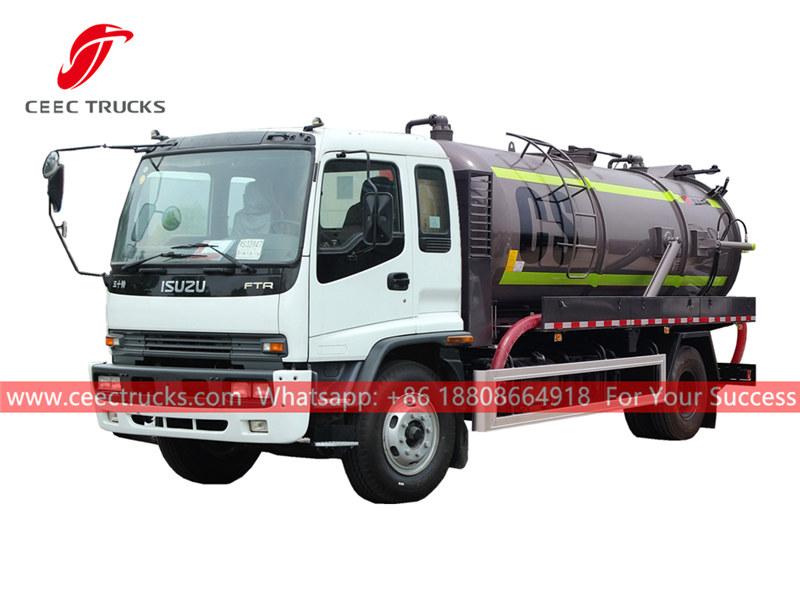 ISUZU 6 wheeler sewage treatment truck ISUZU 6 wheeler sewage treatment truck