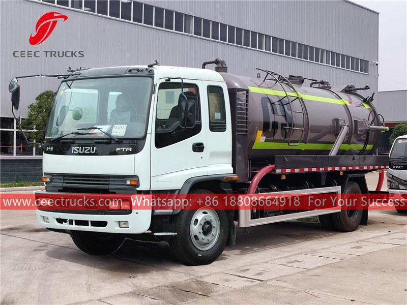 ISUZU sewage cleaner truck ISUZU sewage cleaner truck