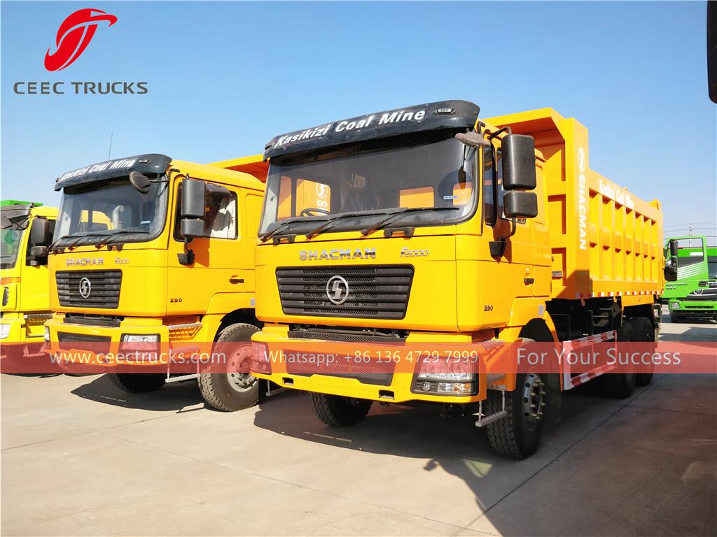 SHACMAN 6x4 dump trucks export to Africa SHACMAN 6x4 dump trucks export to Africa