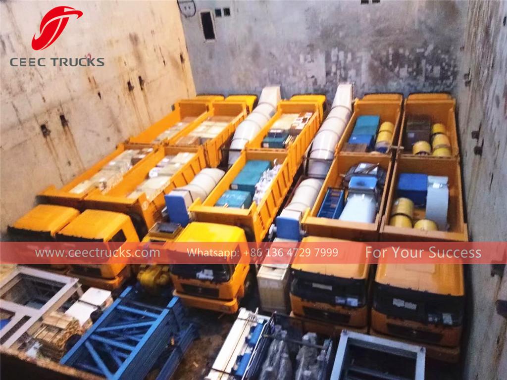 SHACMAN 30T and 50T dump truck export to Africa Guinea SHACMAN 30T and 50T dump truck export to Africa Guinea