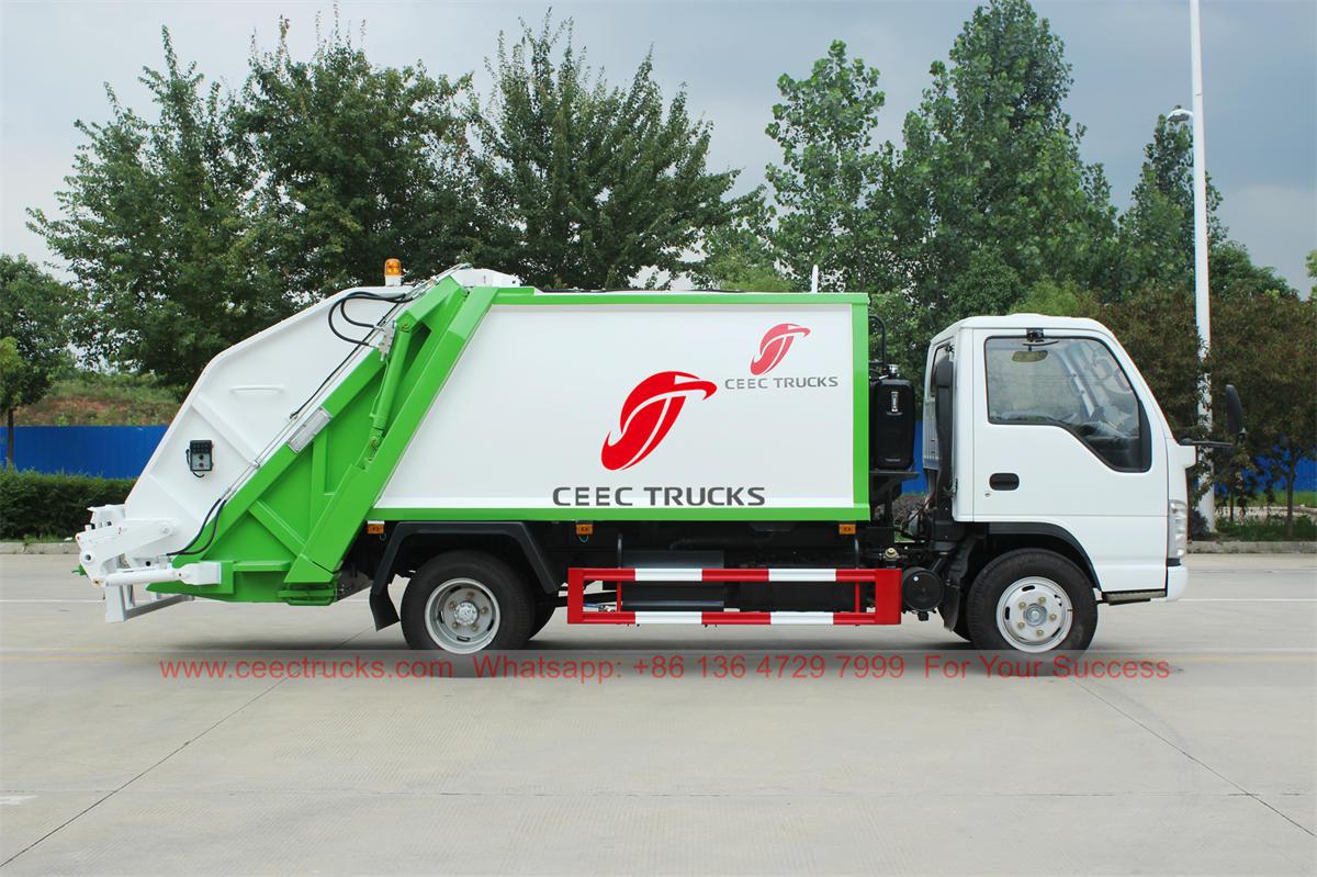 ISUZU 4&Atilde;2 rubbish compactor truck