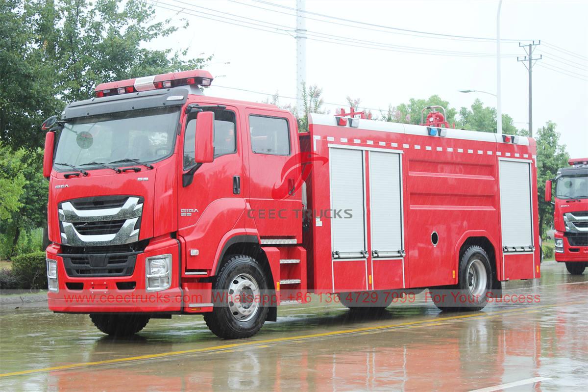 ISUZU GIGA 8000 liters fire engine ISUZU GIGA 8000 liters fire engine