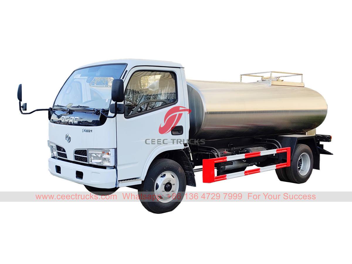 Dongfeng 5000 liters potable water tanker truck Dongfeng 5000 liters potable water tanker truck