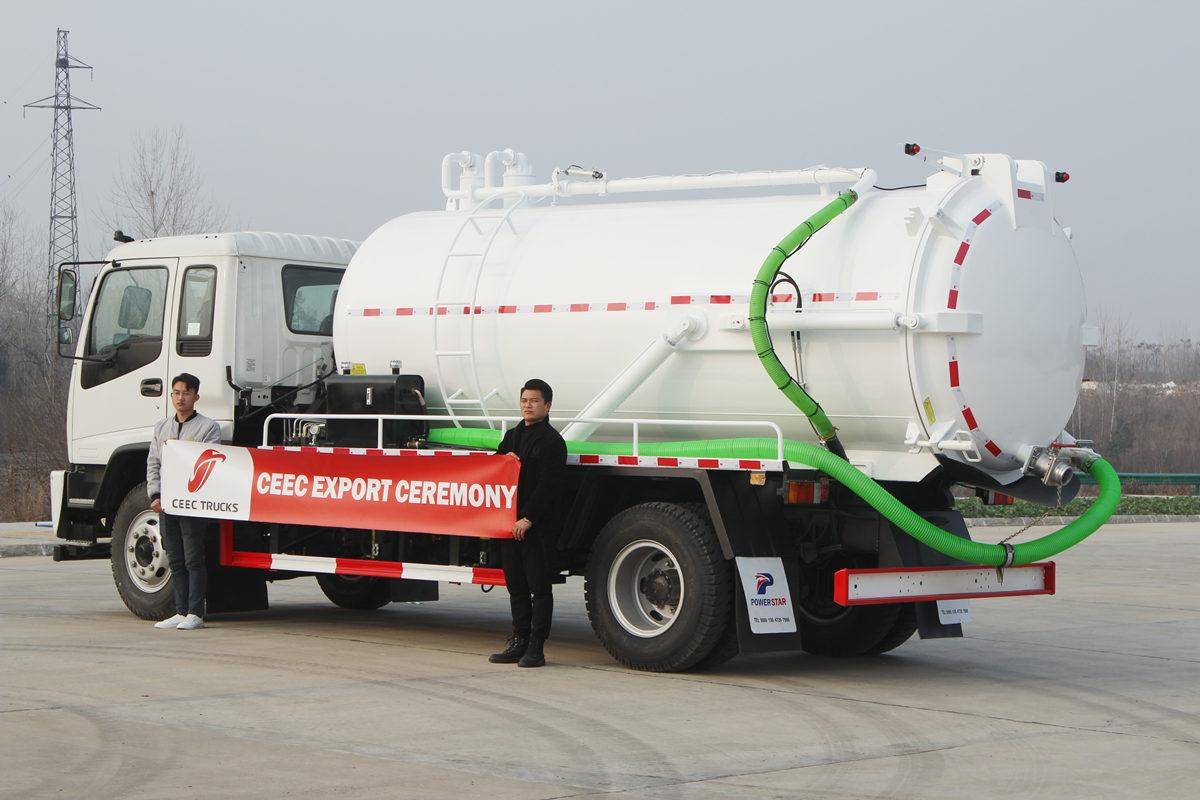 ISUZU FTR 12000 liters cesspool emptier at best price ISUZU FTR 12000 liters cesspool emptier at best price