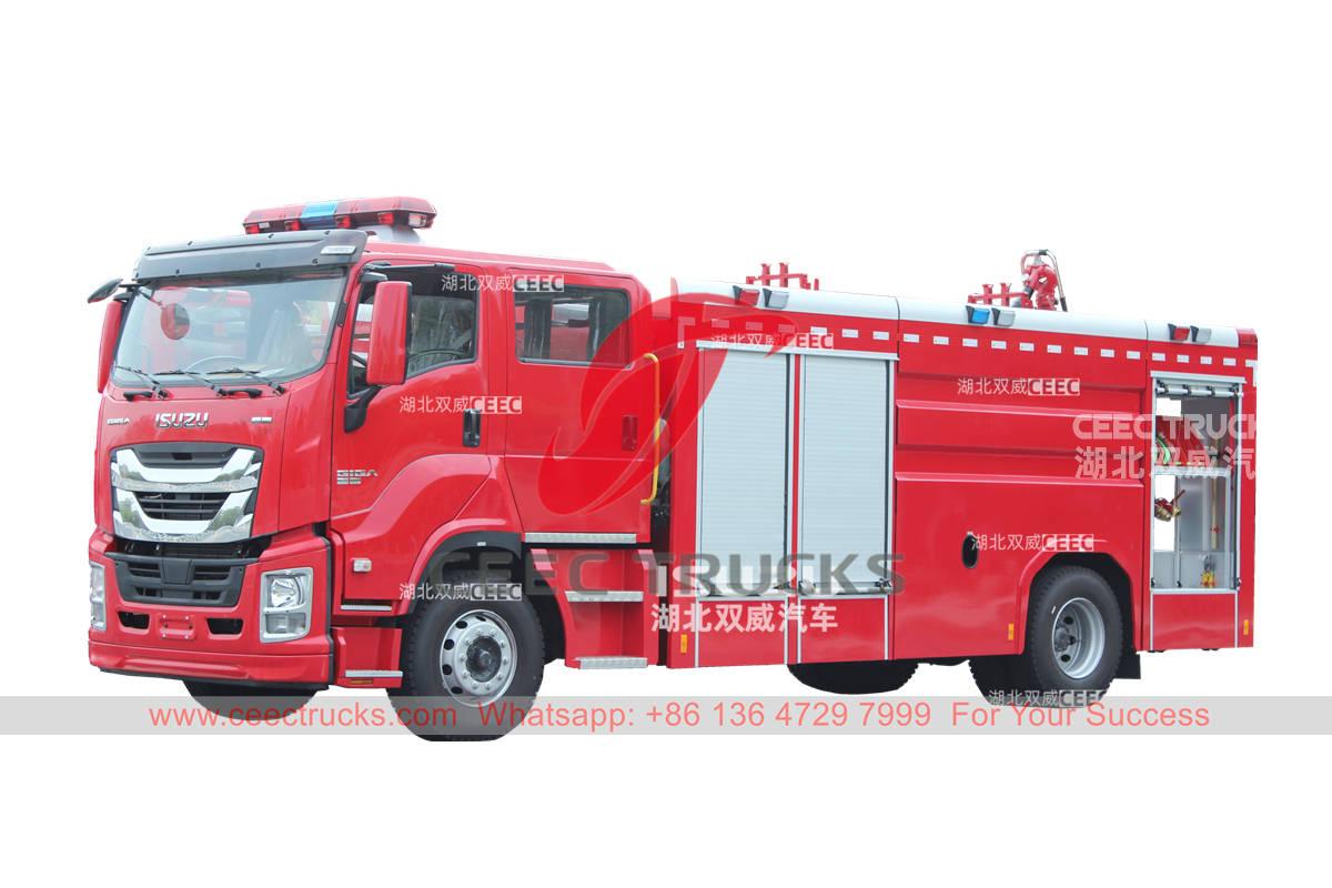 Brand new ISUZU GIGA 380HP 8000 liters fire fighting truck for sale Brand new ISUZU GIGA 380HP 8000 liters fire fighting truck for sale
