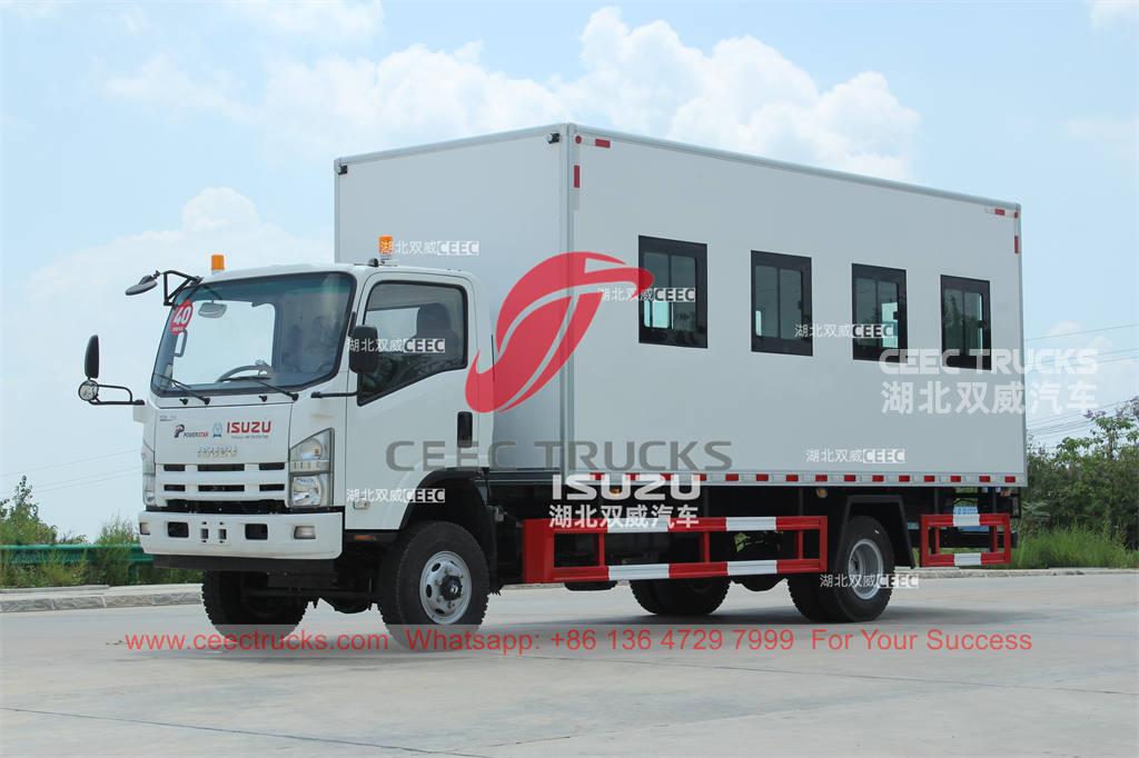 Custom-made ISUZU 700P 4Ã4 passenger transport truck for sale Custom-made ISUZU 700P 4Ã4 passenger transport truck for sale