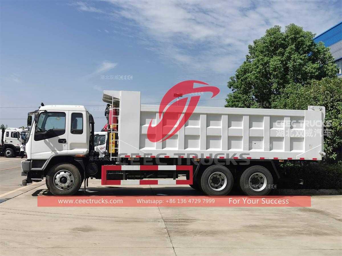 ISUZU 6&Atilde;4 heavy duty dump truck for sale