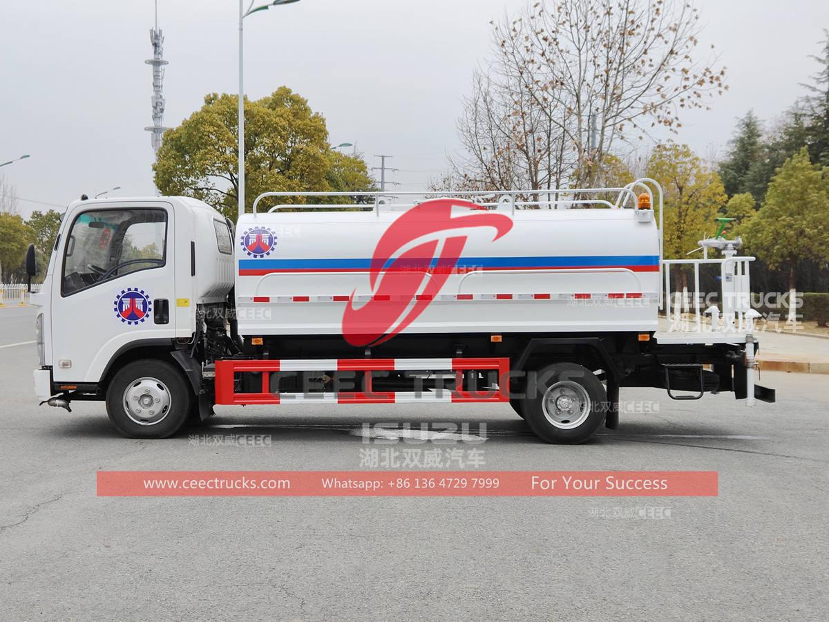 Hot selling ISUZU 7CBM water bowser truck for sale Hot selling ISUZU 7CBM water bowser truck for sale