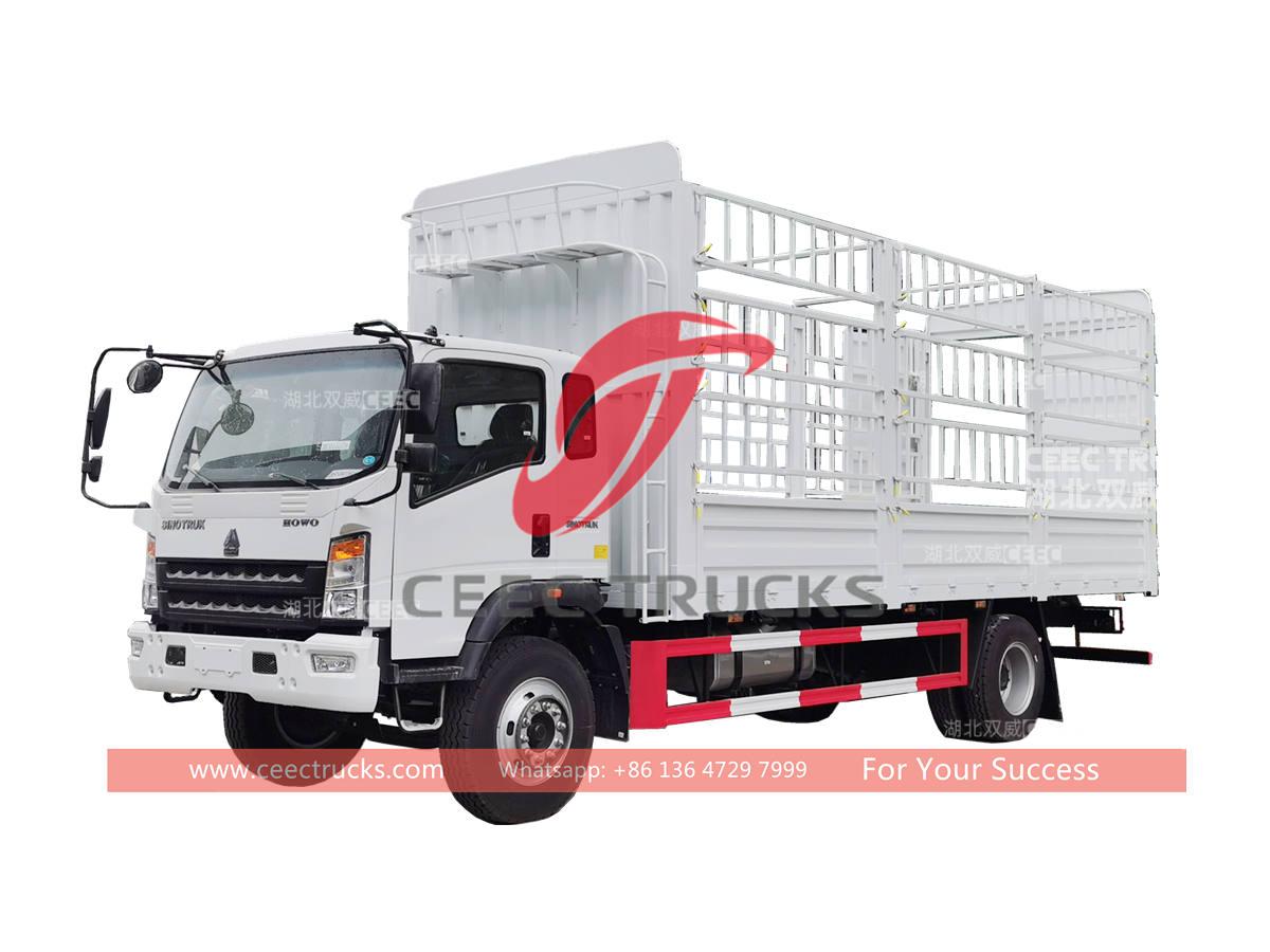 HOWO 4Ã2 cargo stake truck for sale HOWO 4Ã2 cargo stake truck for sale