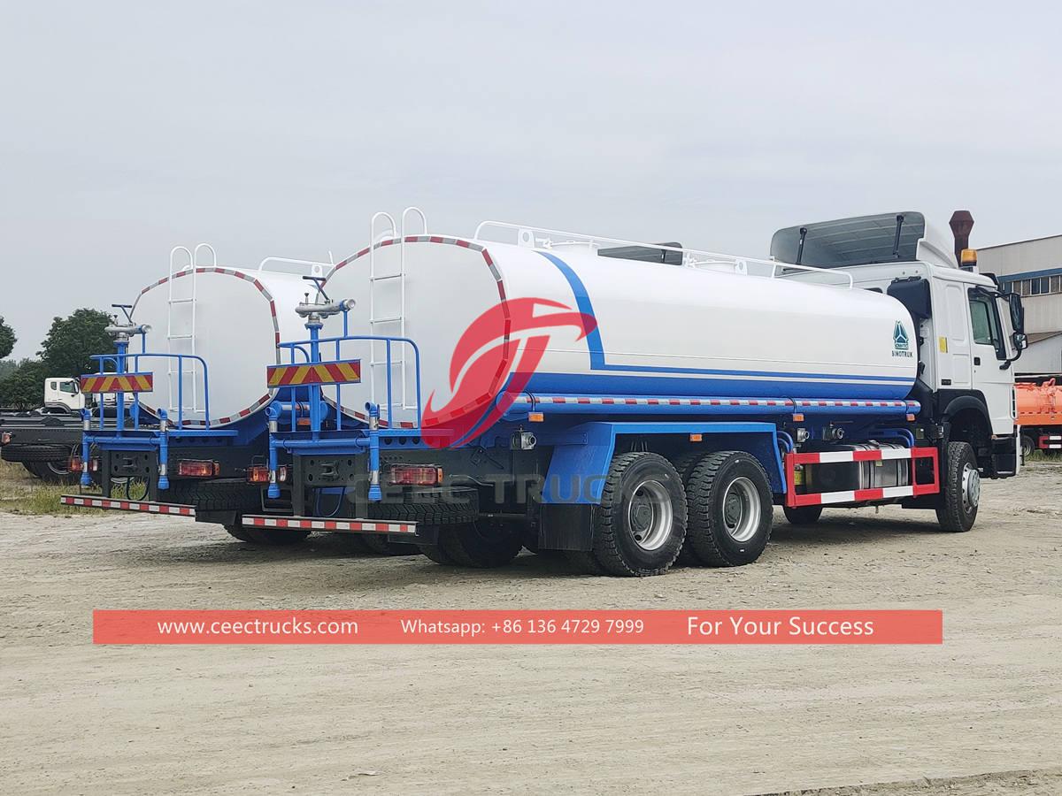 Hot sale HOWO 6Ã4 water transport trucks for Africa Hot sale HOWO 6Ã4 water transport trucks for Africa