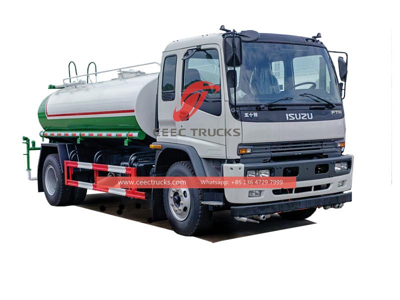 ISUZU FTR 12,000L Water tanker truck to Vietnam ISUZU FTR 12,000L Water tanker truck to Vietnam