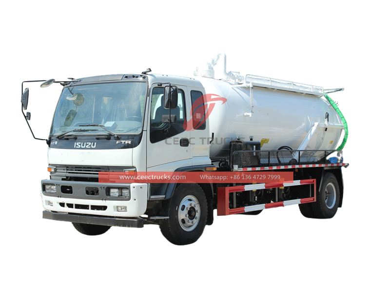 ISUZU FTR 10CBM sewage tank truck ISUZU FTR 10CBM sewage tank truck
