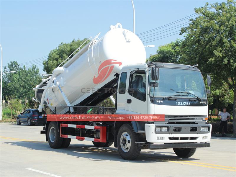 ISUZU FTR 10CBM sewage tank truck ISUZU FTR 10CBM sewage tank truck