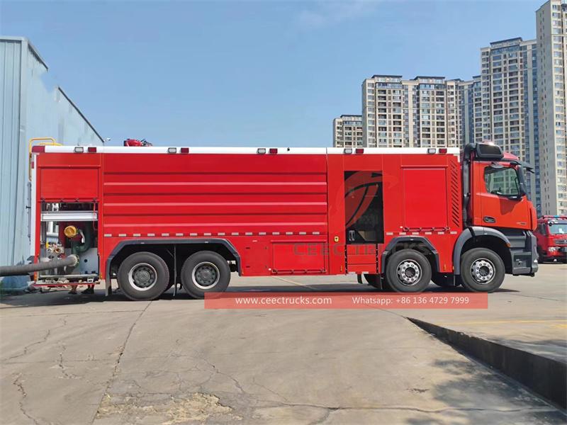 BENZ 580HP fire fighting truck with 16000L water tank BENZ 580HP fire fighting truck with 16000L water tank