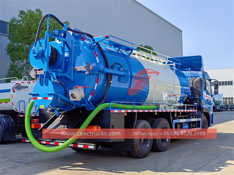 Dongfeng vac pump combination truck