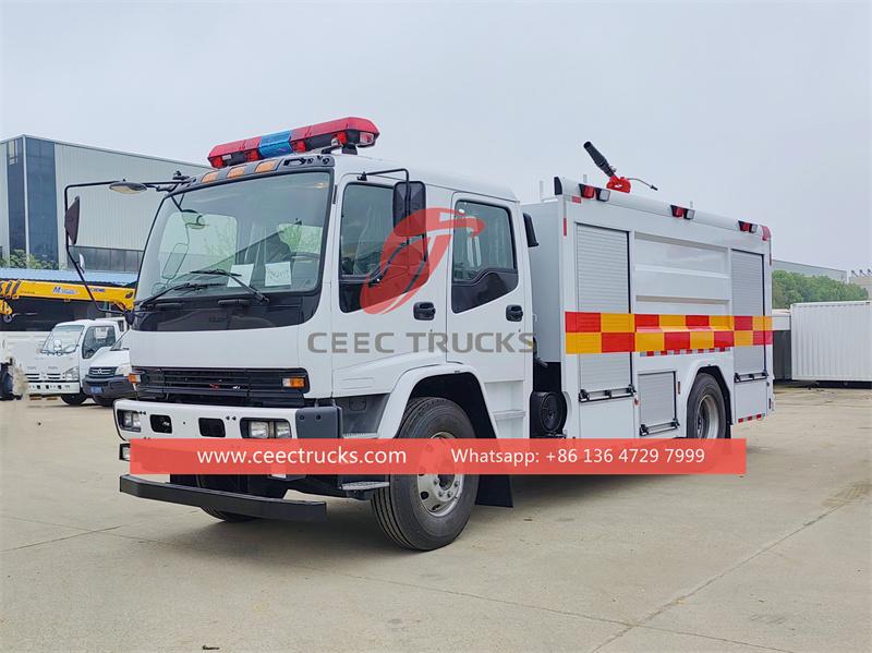 Isuzu FTR 8CBM fire fighting truck Isuzu FTR 8CBM fire fighting truck