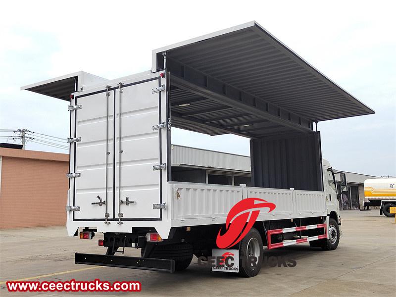 Isuzu GIGA 4x2 wing van cargo truck Isuzu GIGA 4x2 wing van cargo truck