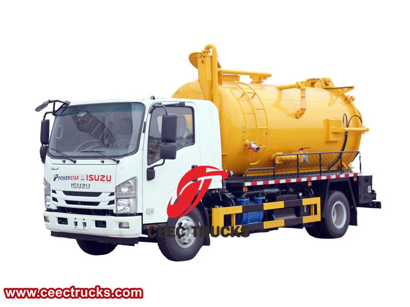 Isuzu NPR septic tanker truck Isuzu NPR septic tanker truck
