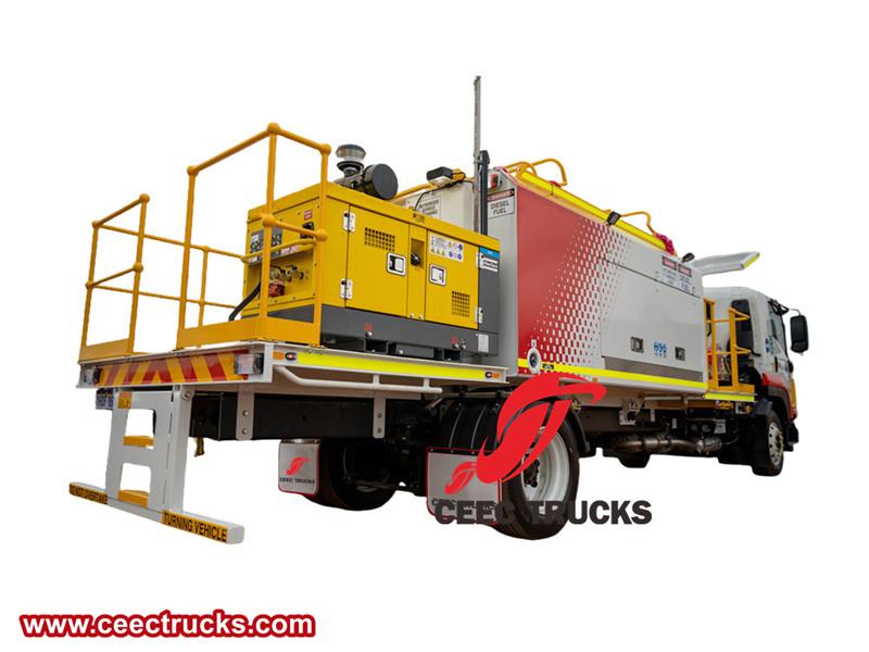 Isuzu lubricant oil supply service truck Isuzu lubricant oil supply service truck