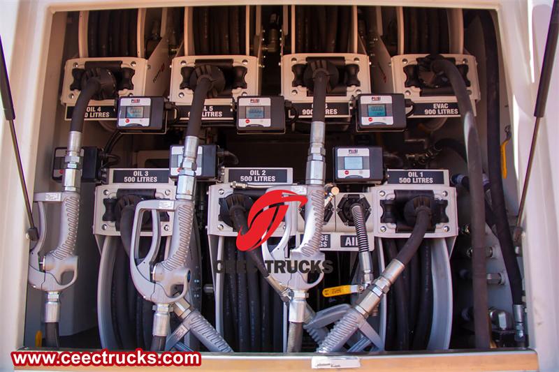 Lubricating oil reel Lubricating oil reel