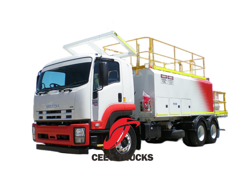 Japan Isuzu Lubrication Service Trucks Japan Isuzu Lubrication Service Trucks