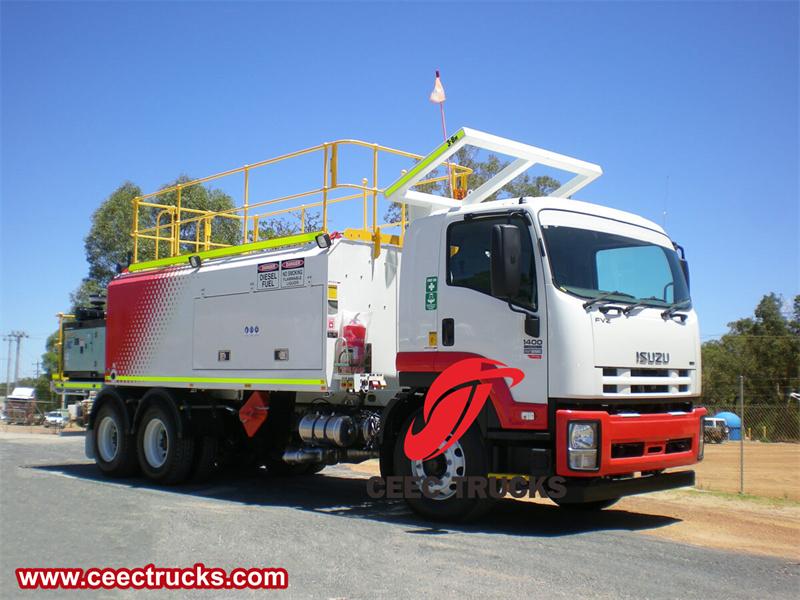 Isuzu FVZ 6x4 12000L lubrication service truck Isuzu FVZ 6x4 12000L lubrication service truck