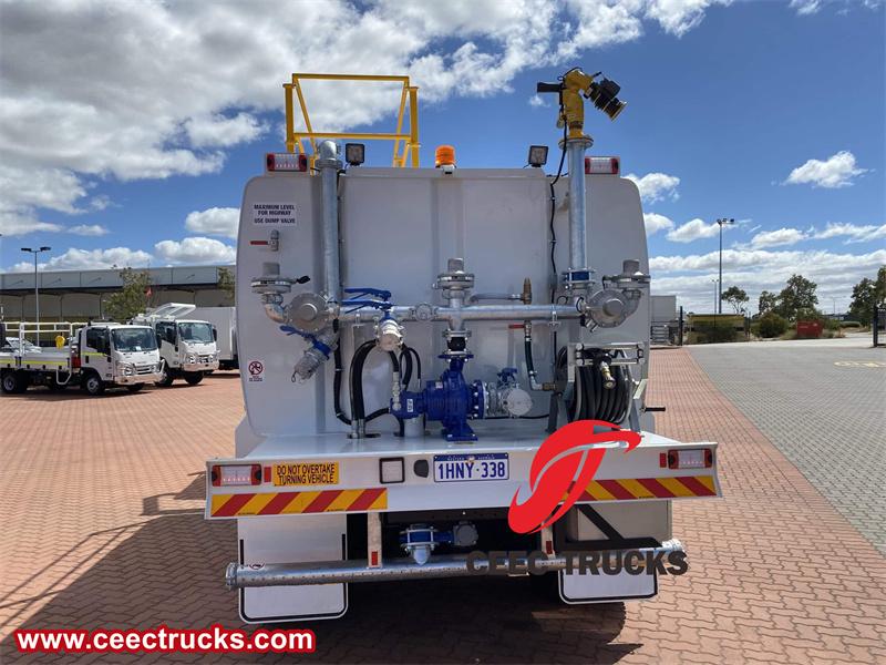Isuzu FVZ 6X4 mine spec water truck with fire monitor Isuzu FVZ 6X4 mine spec water truck with fire monitor