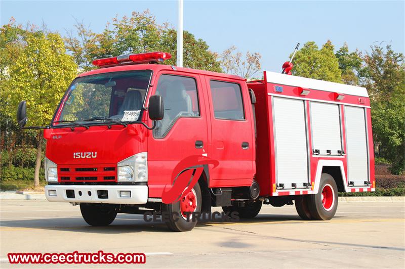 Isuzu mini pumper fire truck Isuzu mini pumper fire truck
