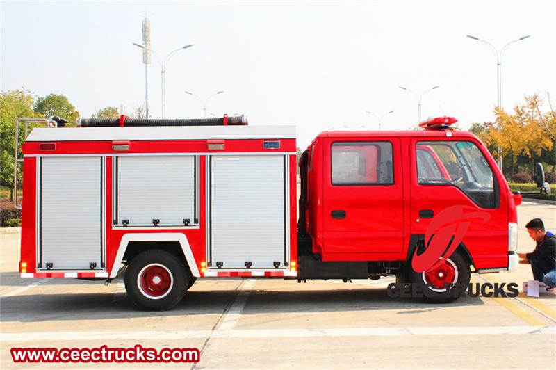 Isuzu ELF double row fire engine Isuzu ELF double row fire engine