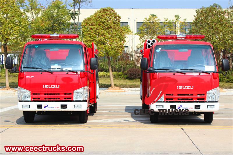 Isuzu 100P 2tons fire tender Isuzu 100P 2tons fire tender