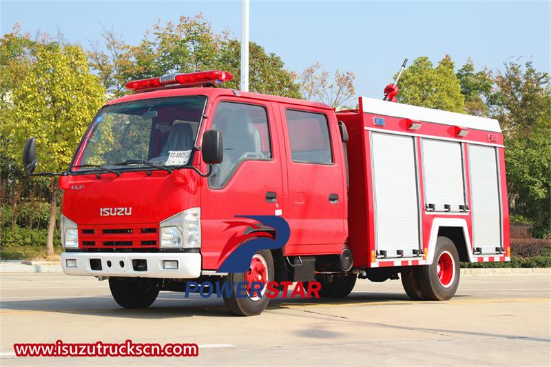 Isuzu mini fire truck Isuzu mini fire truck