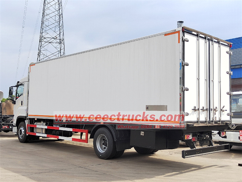 ISUZU GIGA reefer van truck