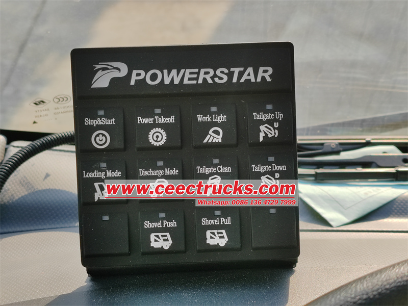 Electric control in the cab