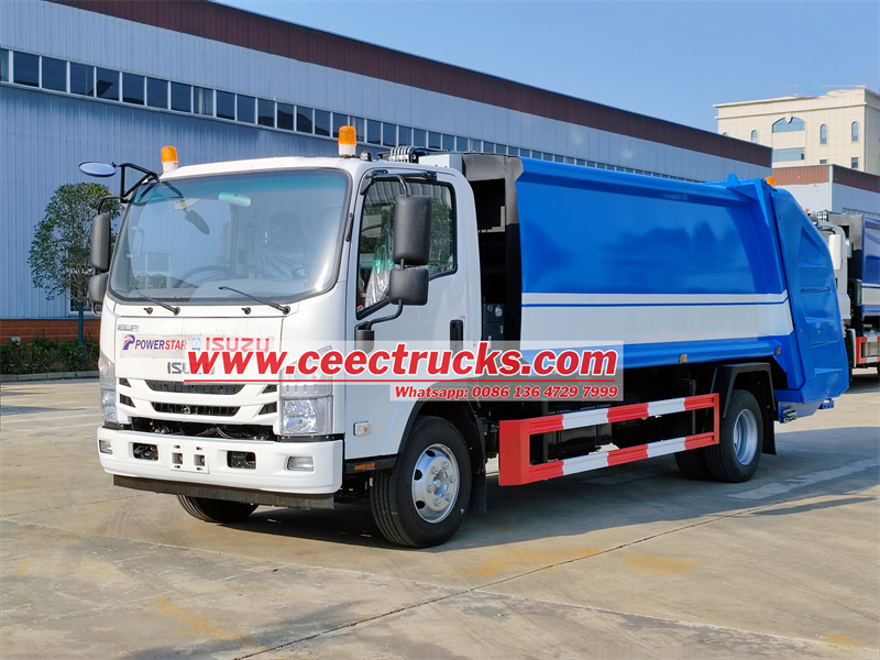 ISUZU NPR 10CBM garbage compactor truck ISUZU NPR 10cbm garbage compactor truck