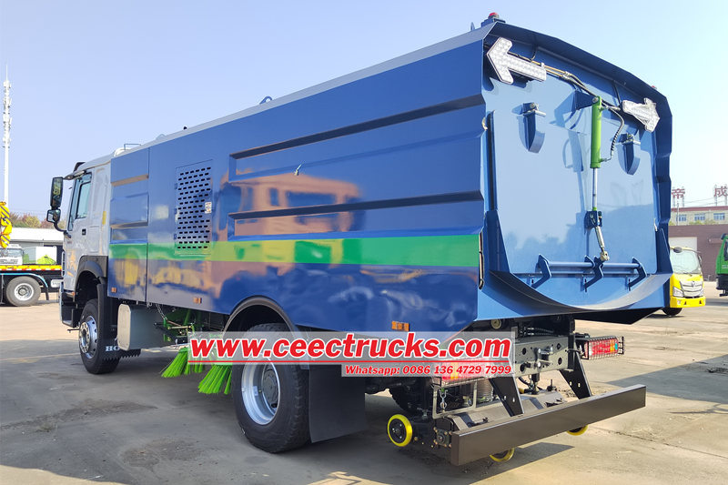 HOWO street cleaning vehice