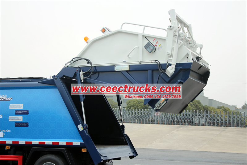 Isuzu NPR rear loader truck Isuzu NPR rear loader truck