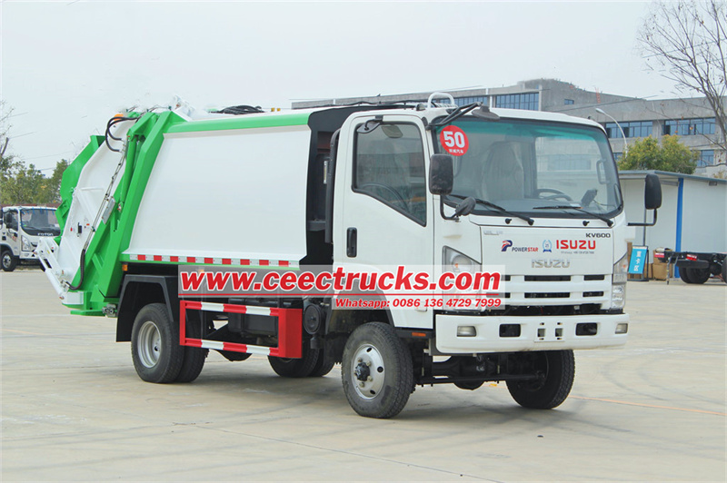 ISUZU NPR 4x4 garbage compactor truck ISUZU NPR 4x4 garbage compactor truck