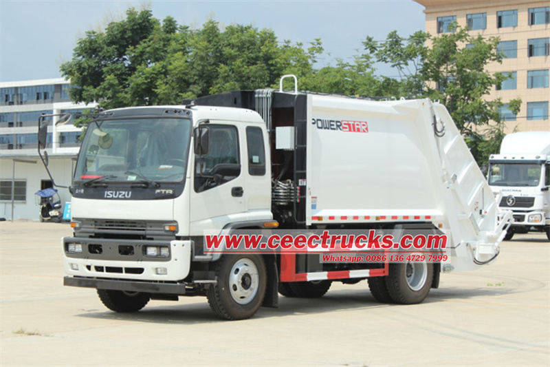 ISUZU FTR garbage compactor truck ISUZU FTR garbage compactor truck