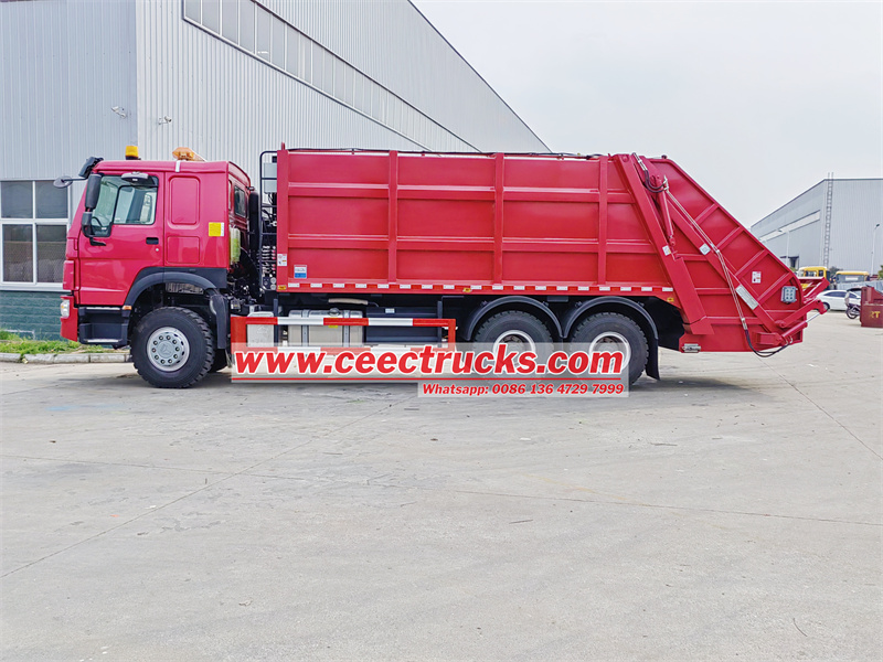 HOWO garbage compactor truck HOWO garbage compactor truck