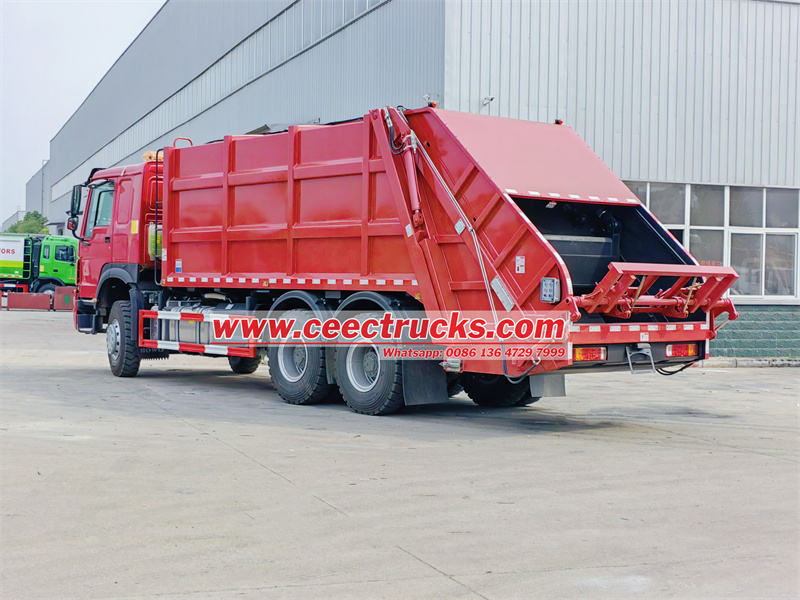 HOWO garbage compactor truck HOWO garbage compactor truck