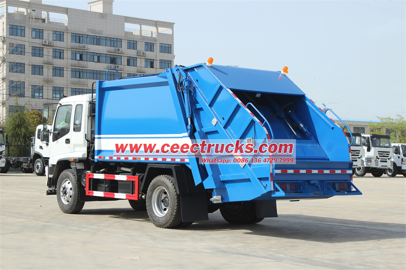 ISUZU FTR garbage compactor truck ISUZU FTR garbage compactor truck