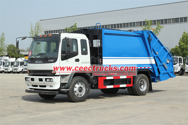 ISUZU FTR garbage compactor truck ISUZU FTR garbage compactor truck